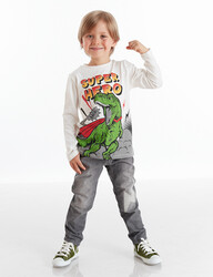 Super Dino Boy Jeans Set - 1