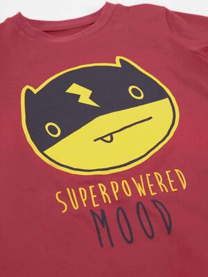 Süper Güçlü Erkek Çocuk T-shirt Şort Takım