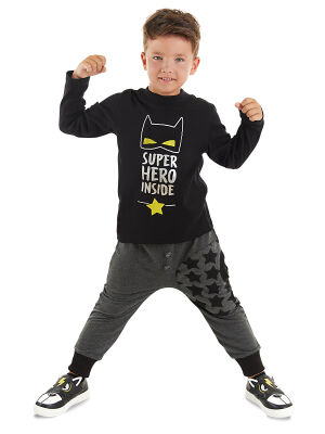 Super Hero Boy T-shirt&Pants Set - 1