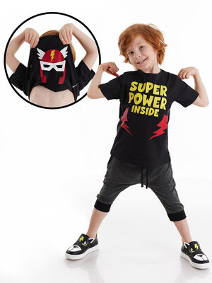 Super Power Boy T-shirt&Baggy Set
