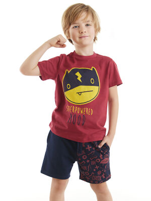 Super Power Boy T-shirt&Shorts Set - 1