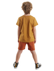 Super Tiger Boy T-shirt&Shorts Set - Thumbnail