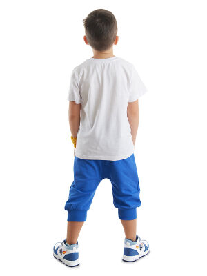 Surfer Fox Boy T-shirt&Capri Pants Set - 2