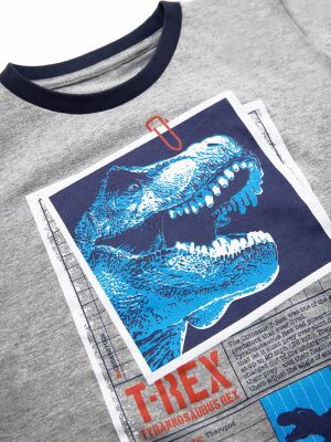 T-rex Info Boy T-shirt&Pants Set - 5