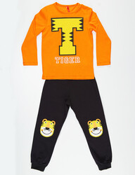 T Tiger Erkek Çocuk Pantolon T-shirt Takım - Thumbnail