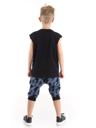 Thunder Dino Boy T-shirt&Harem Pants Set - 2