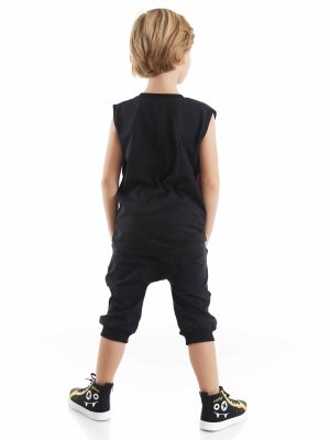 Thunder Mask Boy T-shirt&Capri Set - 2