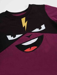 Thunder Mask Boy T-shirt&Pants Set - Thumbnail