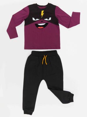 Thunder Mask Boy T-shirt&Pants Set - 3