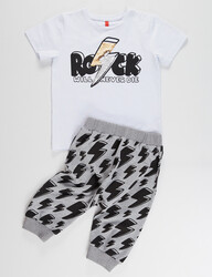 Thunder Rock Boy Capri T-shirt Set - Thumbnail