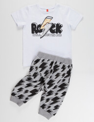 Thunder Rock Boy Capri T-shirt Set - 3