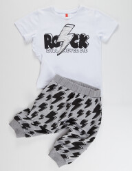 Thunder Rock Boy Capri T-shirt Set - 5