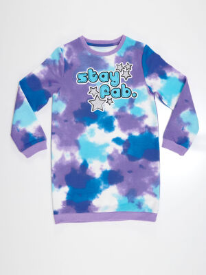 Tie-Dye Girl Dress - 3