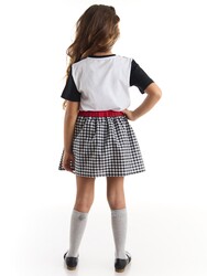 Tiffany Kız Çocuk T-shirt Etek Takım - Thumbnail