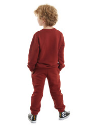 Tiger Boy Burgundy Tracksuit - 2