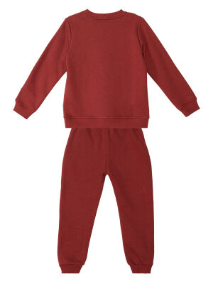 Tiger Boy Burgundy Tracksuit - 4