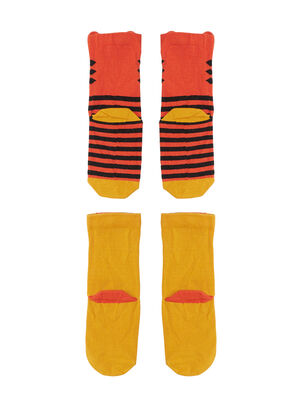 Tiger Boy Cotton Rich Socks Set