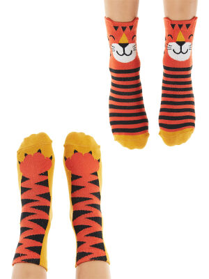 Tiger Boy Cotton Rich Socks Set - 1