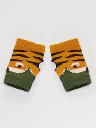 Tiger Boy Knit Glove - 3