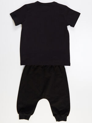 Tiger Camo T-shirt&Capri Pants Set