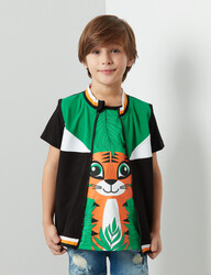 Tiger Sleeveless Sweat+T-shirt - 1