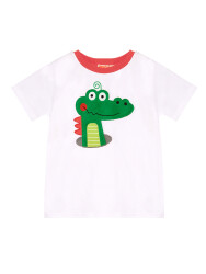 Timsah Baggy Erkek Çocuk Yazlık T-shirt Şort Takım - 5