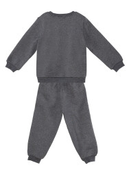 Tiny Cat Baby Boy Dark Grey Tracksuit - 2