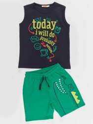 Today Boy T-shirt&Shorts Set - 3