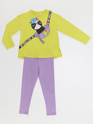 Trendy Girl T-shirt&Leggings Set - 3