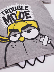 Trouble Erkek Çocuk T-shirt Şort Takım - Thumbnail