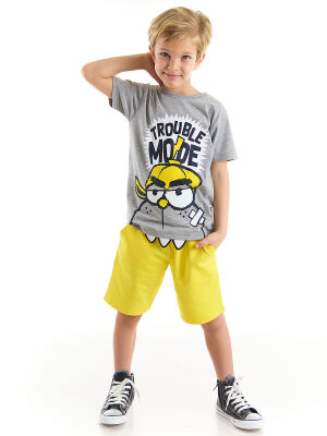 Trouble Mode T-shirt&Shorts Set - 1