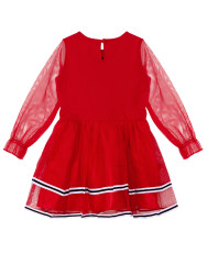 Tulle Deer Girl Red Tutu Xmas Dress - 4