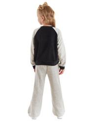 Twin Gazelle Girl Velvet Tracksuit - 2