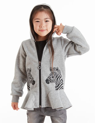 Twin Zebras Grey Jacket - 1