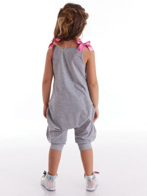 Unicone Girl Grey Overall - 2