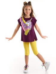 Unicone Girl T-shirt&Leggings Set - 1