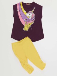 Unicone Girl T-shirt&Leggings Set - 3