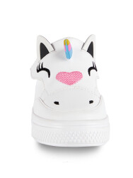 Unicorn Beyaz Kız Sneakers Spor Ayakkabı - 3