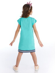 Unicorn Blue Girl Dress - 2