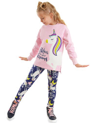 Unicorn Dream Girl Sweatshirt&Leggings Set - 1