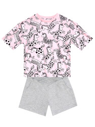 Unicorn Gang Girl Crop Top&Shorts Set - 3