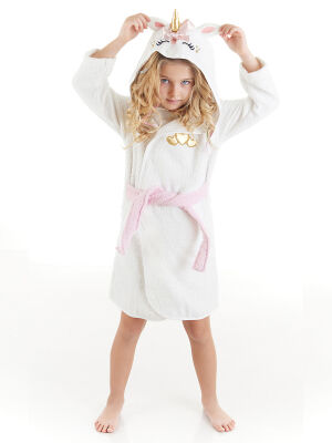 Unicorn Girl Bathrobe - 1