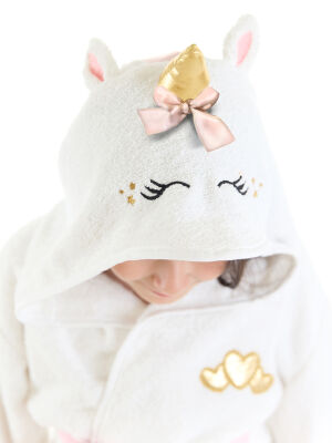 Unicorn Girl Bathrobe - 3