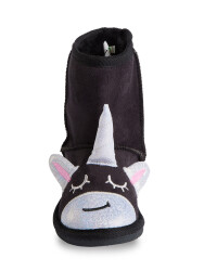 Unicorn Girl Black Boots - 4