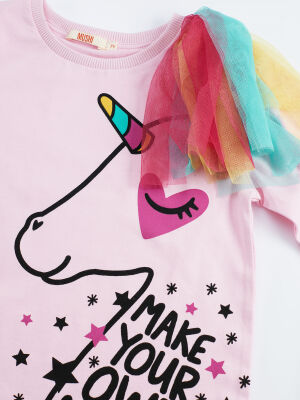 Unicorn Girl T-shirt&Leggings Set - 5