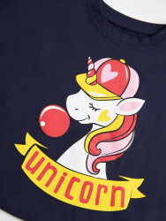 Unicorn Girl T-shirt&Shorts Set - 5