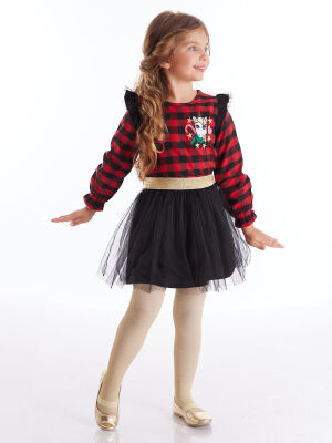 Unicorn Girl Tulle Xmas Dress - 1