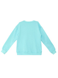 Unicorn Girl Turquoise Sweatshirt - 4