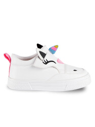 Unicorn Girl White Sneakers - 4