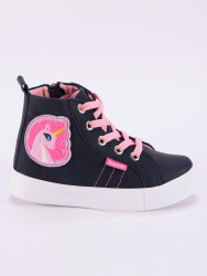 Unicorn Lacivert Kız Çocuk Sneakers Spor Ayakkabı - 3